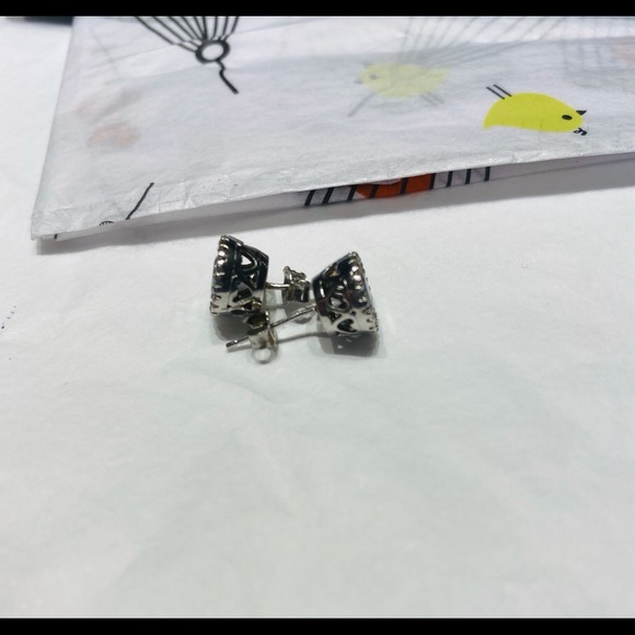 925 silver stud earrings - Picture 3 of 3